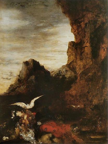 Gustave Moreau Mort de Sapho oil painting picture